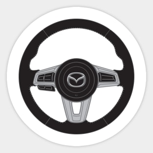 ND Roadster Steering wheel Sticker